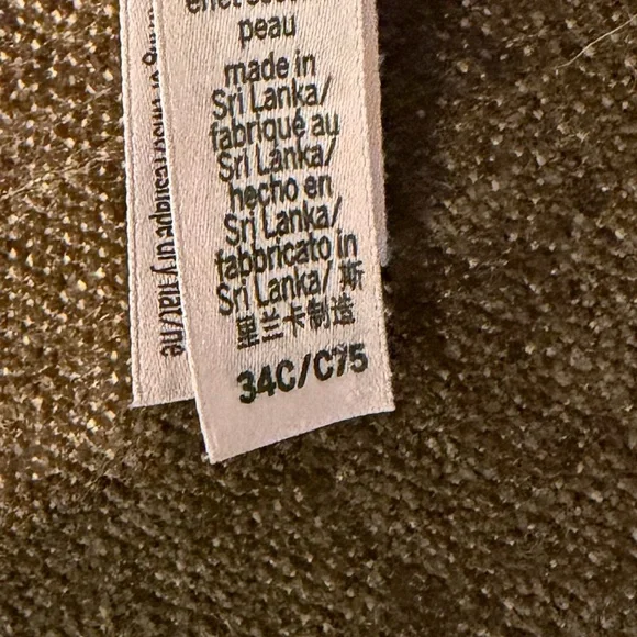 Lot of 4 Victoria's Secret Pink Stripe and Mixed Color Bra Set Size 34C - Picture 3 of 3